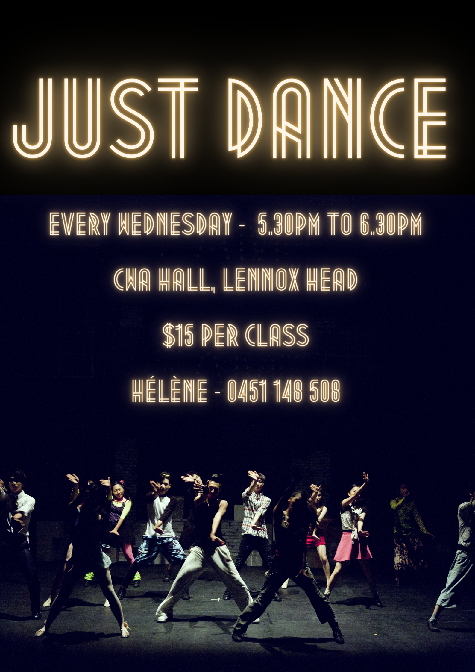 Just Dance Flyer